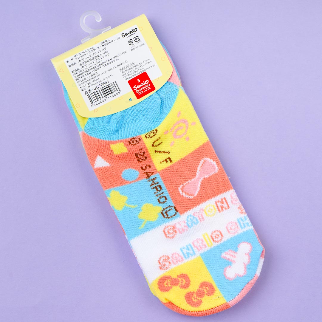 Sanrio Characters x Crayon Shin-Chan Socks