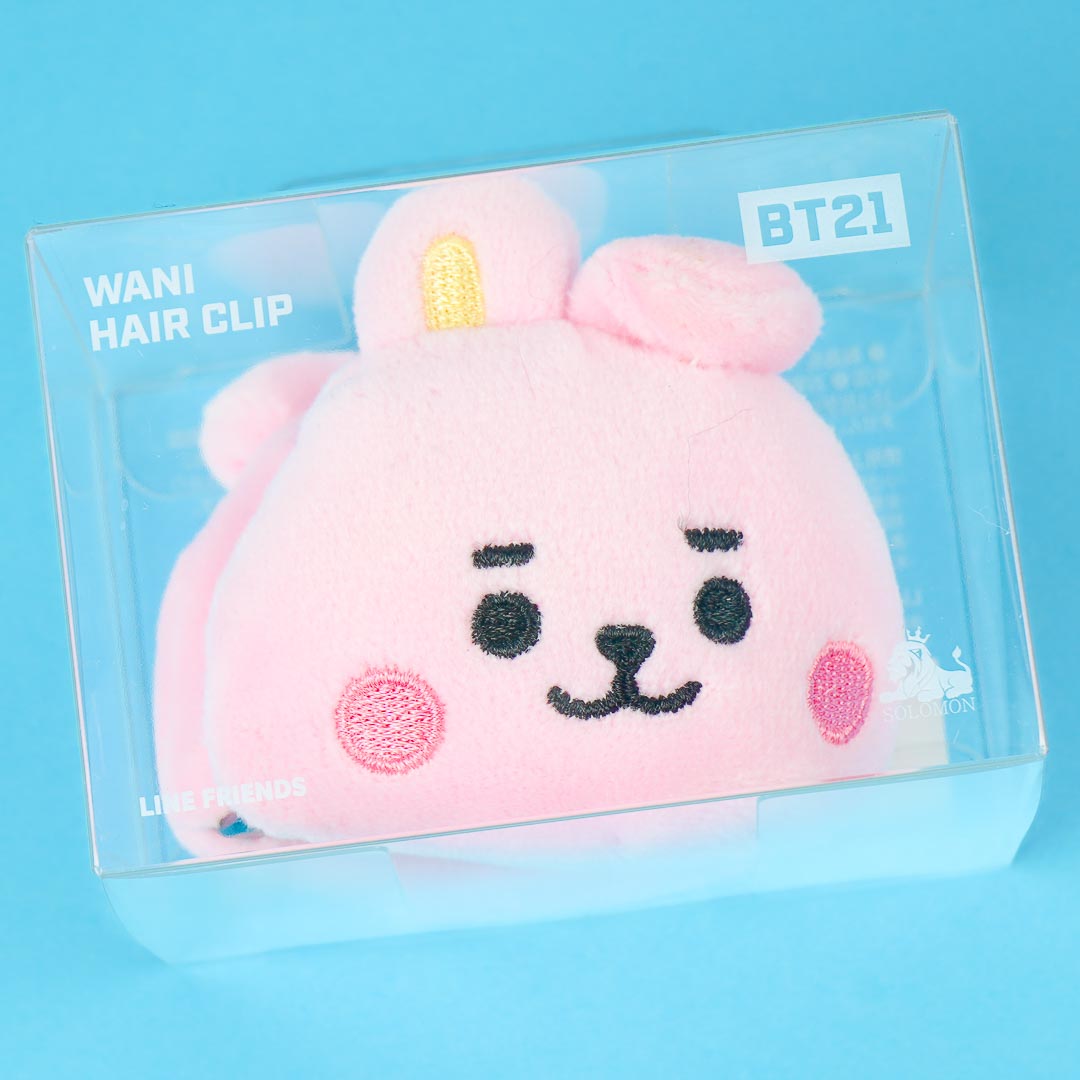 BT21 COOKY Plush Claw Clip