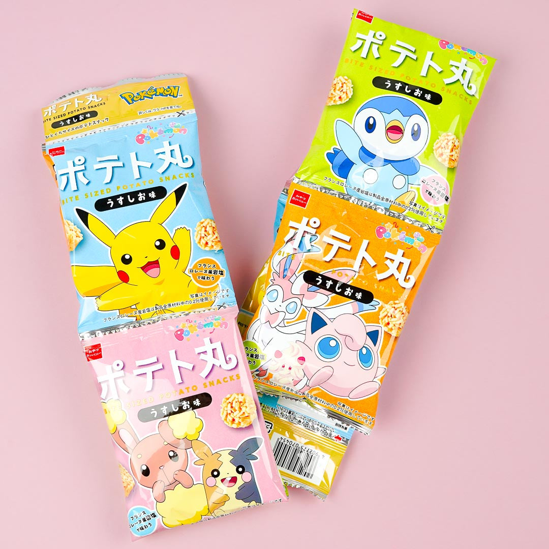 Pokemon Baby Star Potato Maru Snack Set - 4 pcs