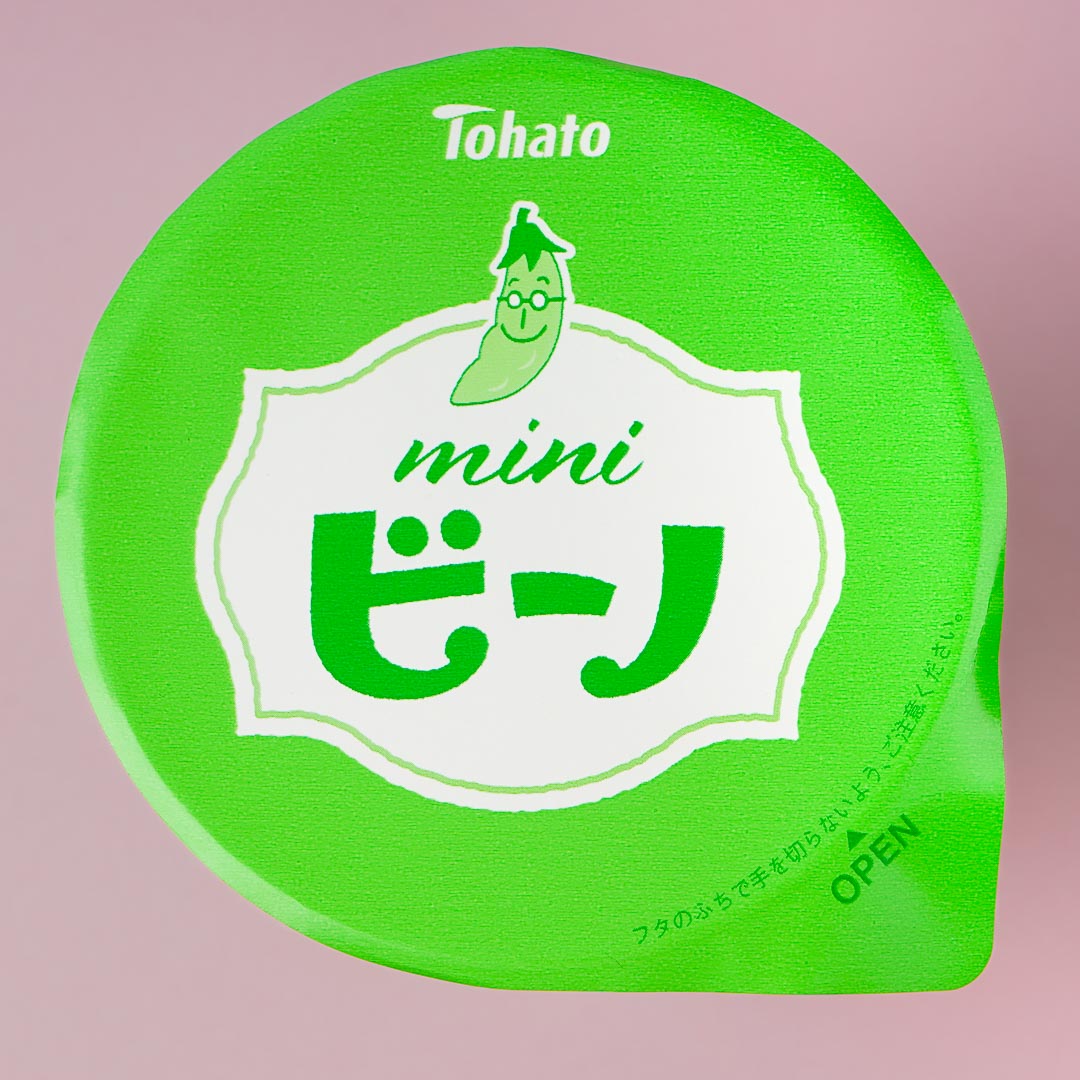 Tohato Beano Edamame Mini Snack Cup - Vinegar & Salt