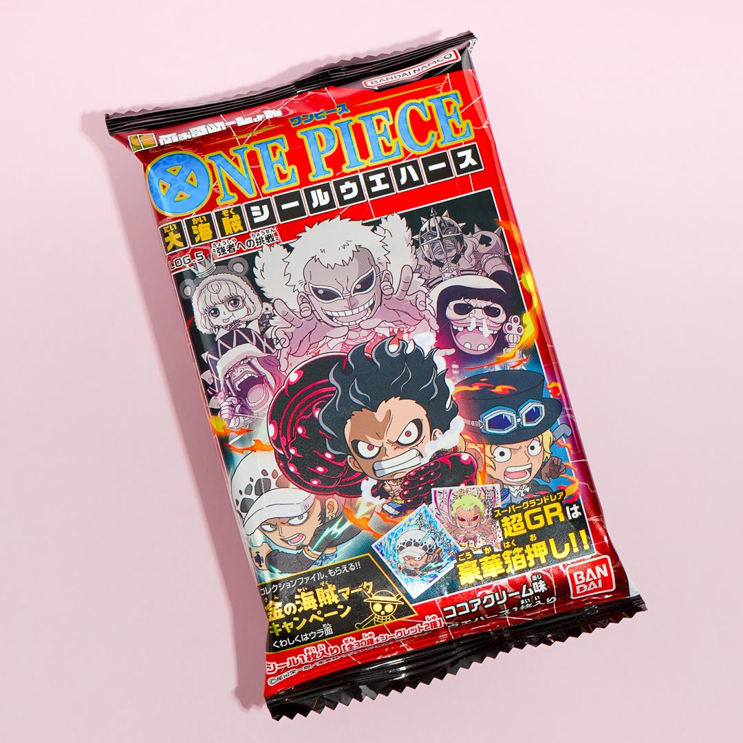 One Piece Niformation Great Pirate Seal Log.5 Wafer & Seal Sticker
