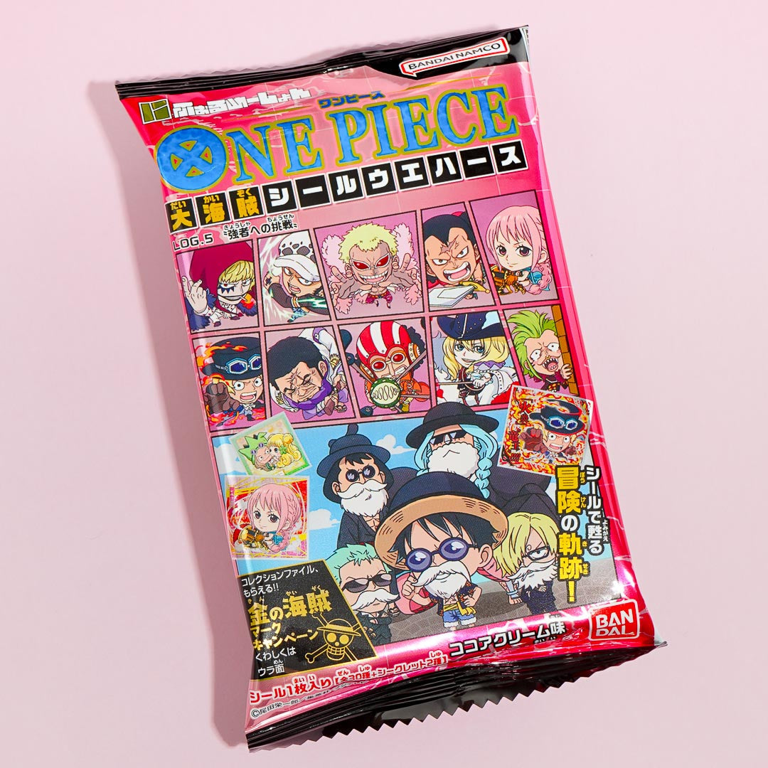 One Piece Niformation Great Pirate Seal Log.5 Wafer & Seal Sticker