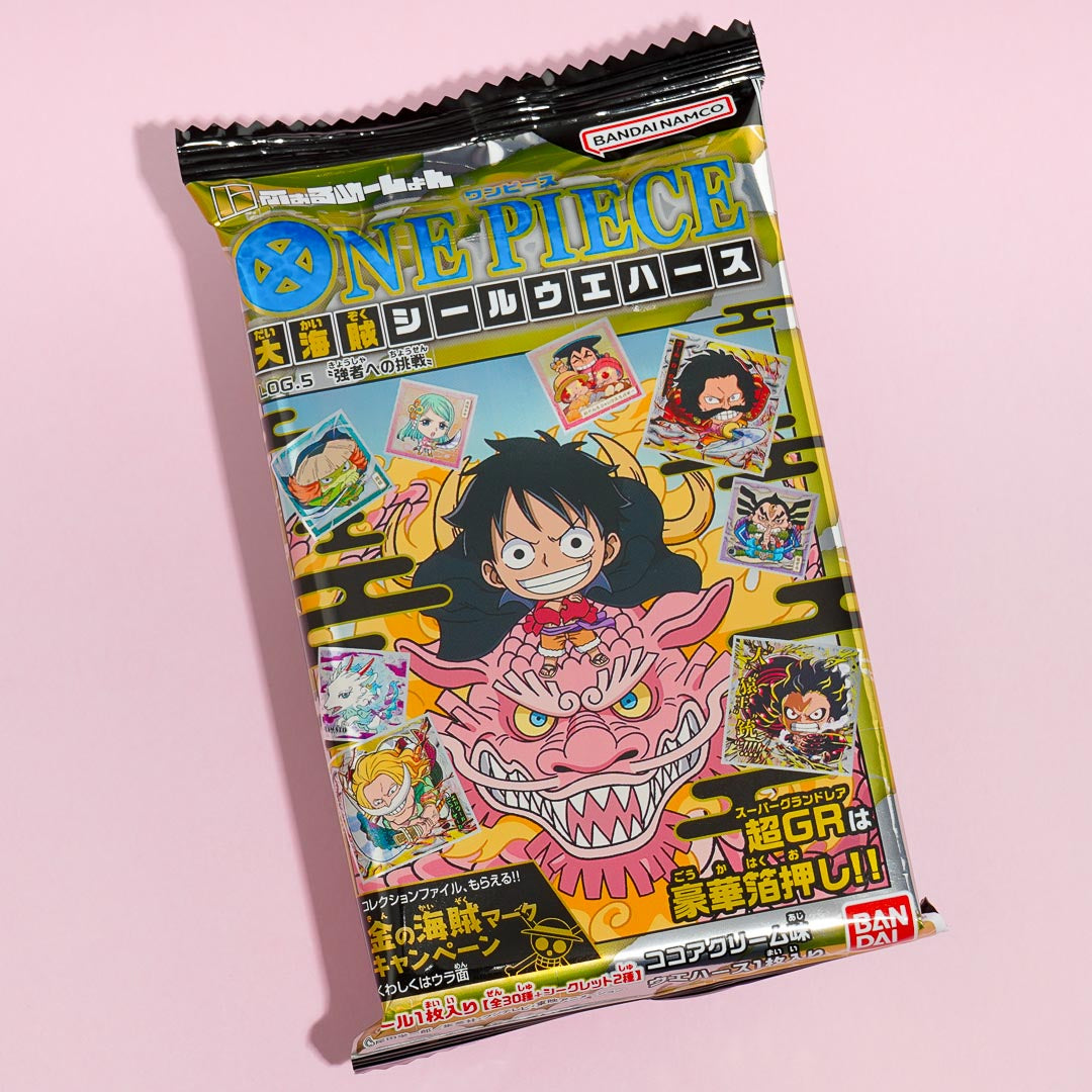 One Piece Niformation Great Pirate Seal Log.5 Wafer & Seal Sticker