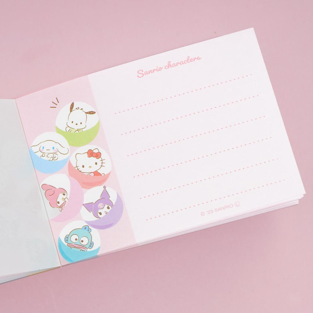 Sanrio Characters Gachapon Mini Memo Pad