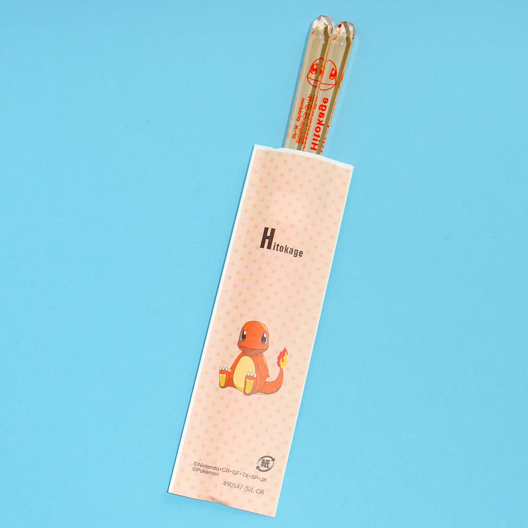 Pokemon Clear Chopsticks - Charmander
