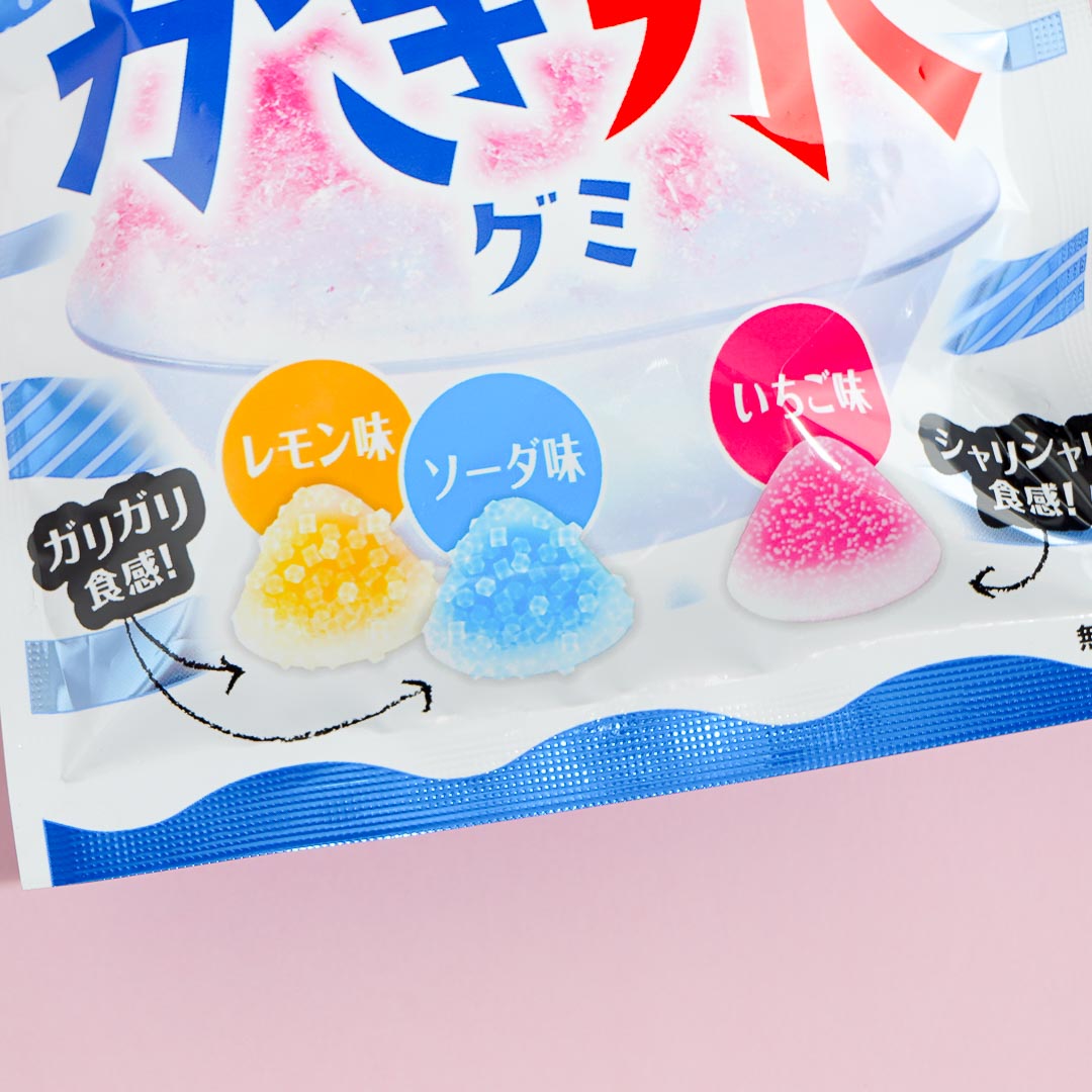 Kabaya Kakigori Gummies - Soda, Lemon, & Strawberry