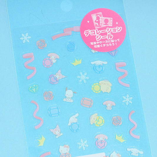 Sanrio Characters Jewel Seal Stickers