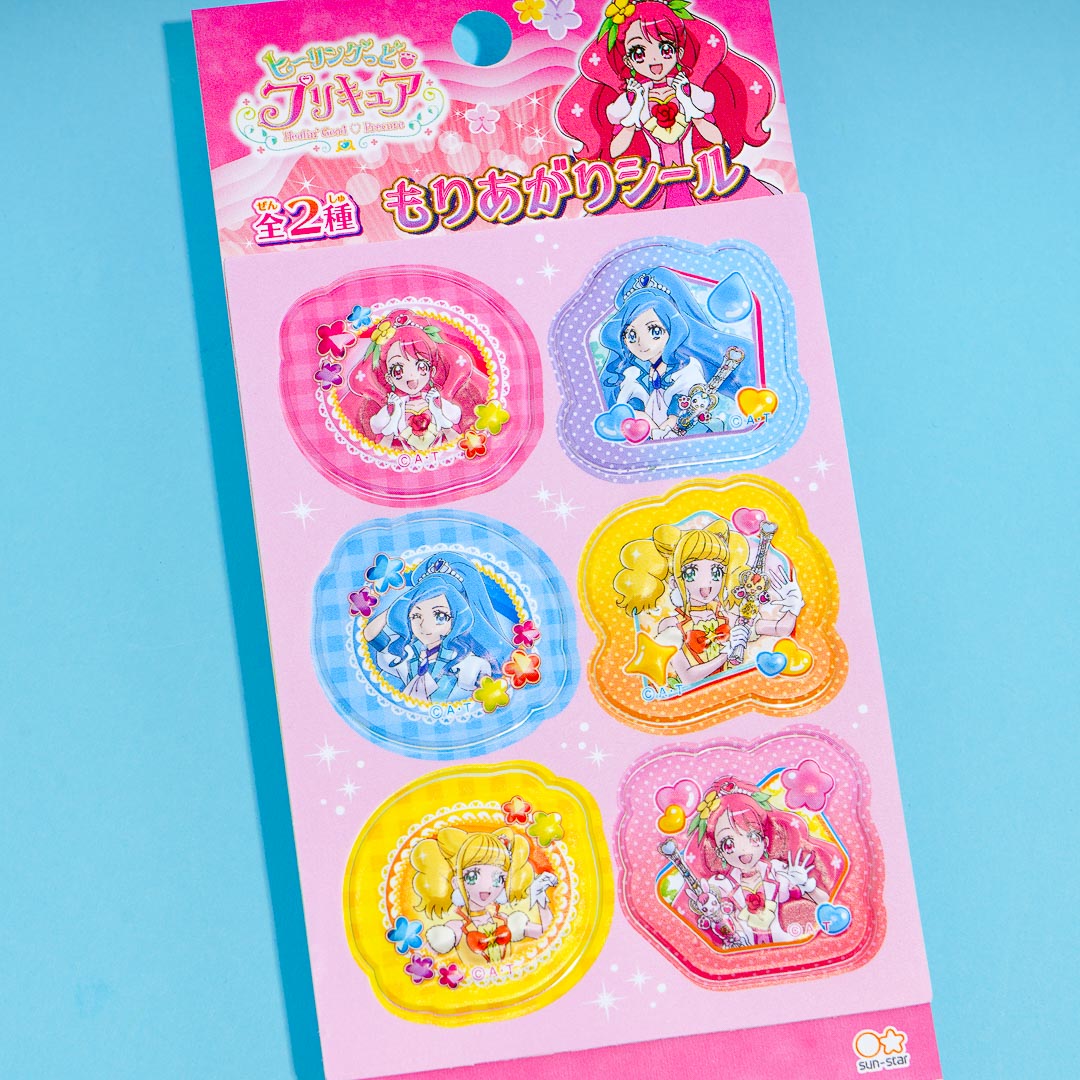 Healin' Good Pretty Cure Puffy Stickers