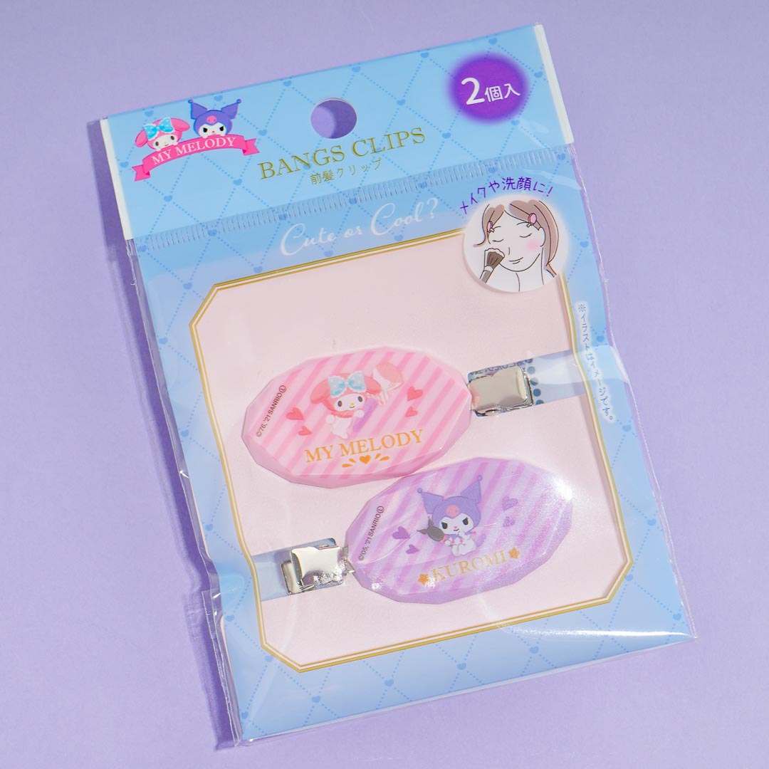My Melody & Kuromi Bangs Clip Set