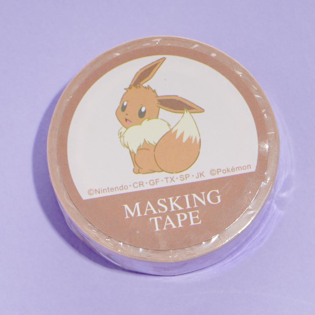 Pokemon Girly Stuff Washi Tape - Eevee