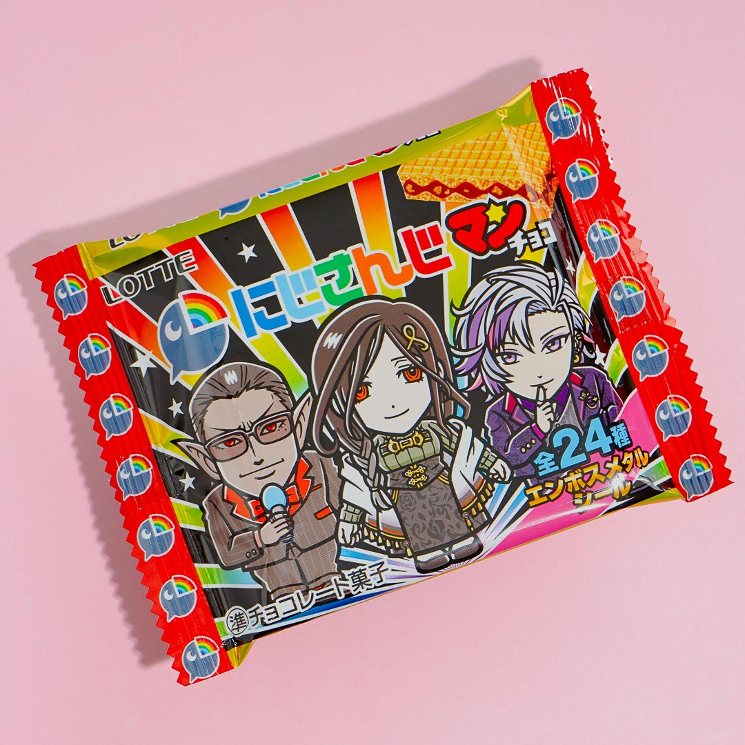 NIJISANJI x Bikkuriman Wafer With Sticker