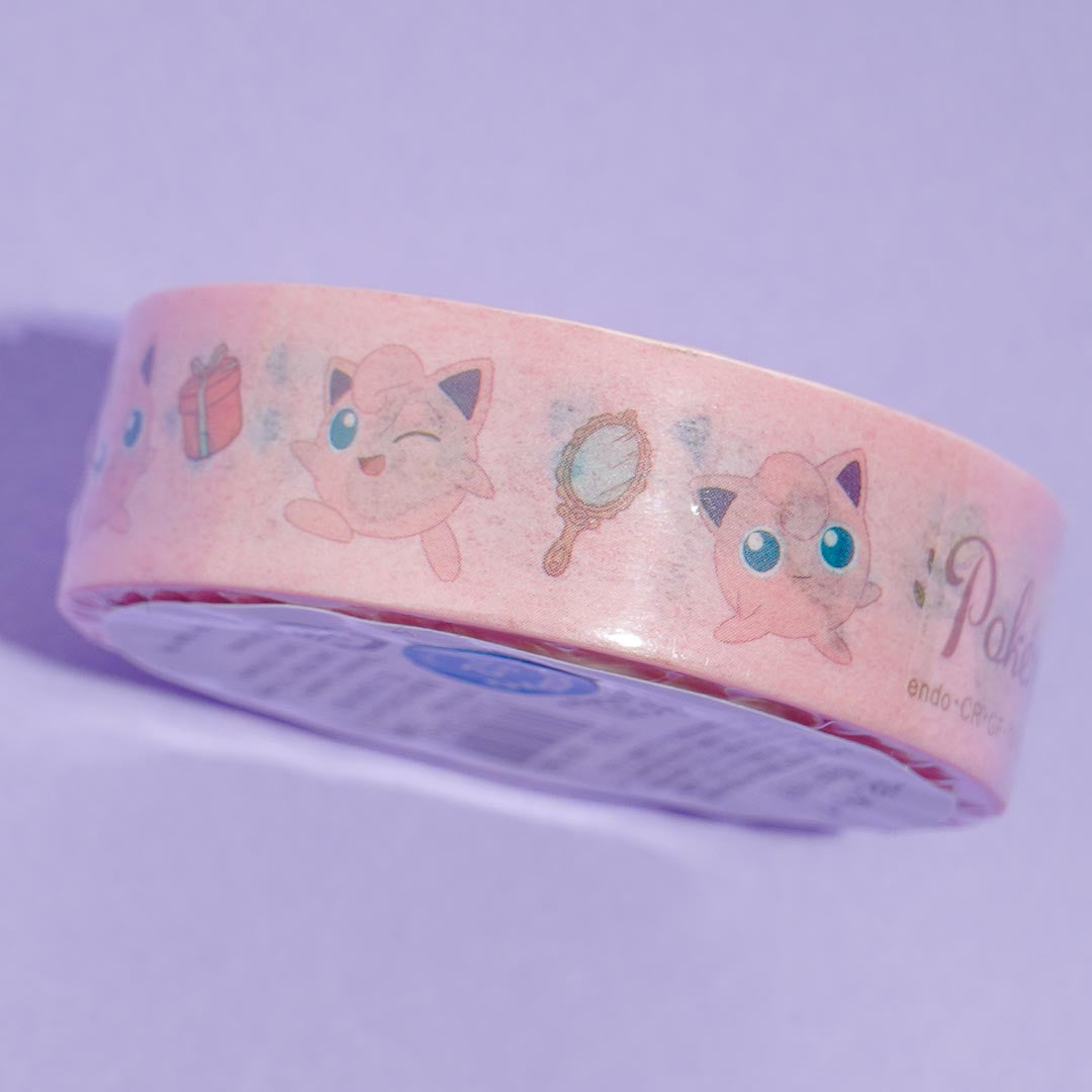 Pokemon Girly Stuff Washi Tape - Jigglypuff