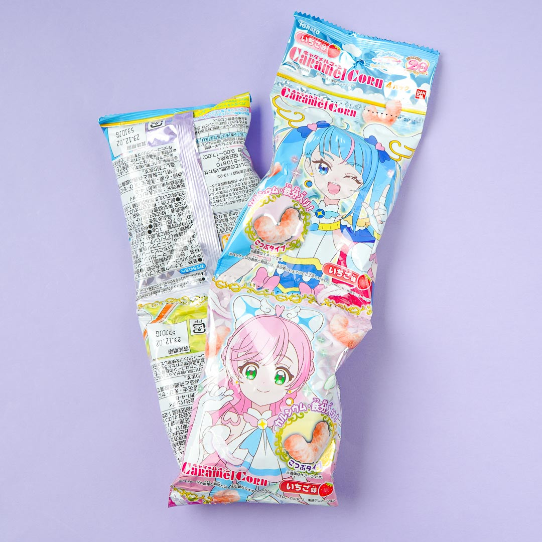 Pretty Cure Caramel Corn Set - Strawberry / 4 pcs