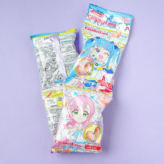 Pretty Cure Caramel Corn Set - Strawberry / 4 pcs