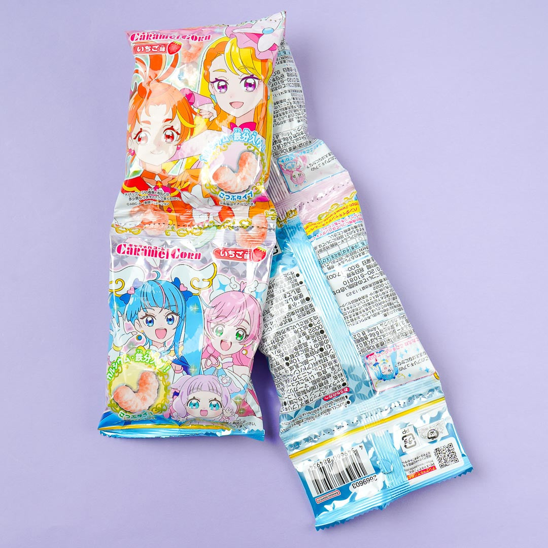 Pretty Cure Caramel Corn Set - Strawberry / 4 pcs
