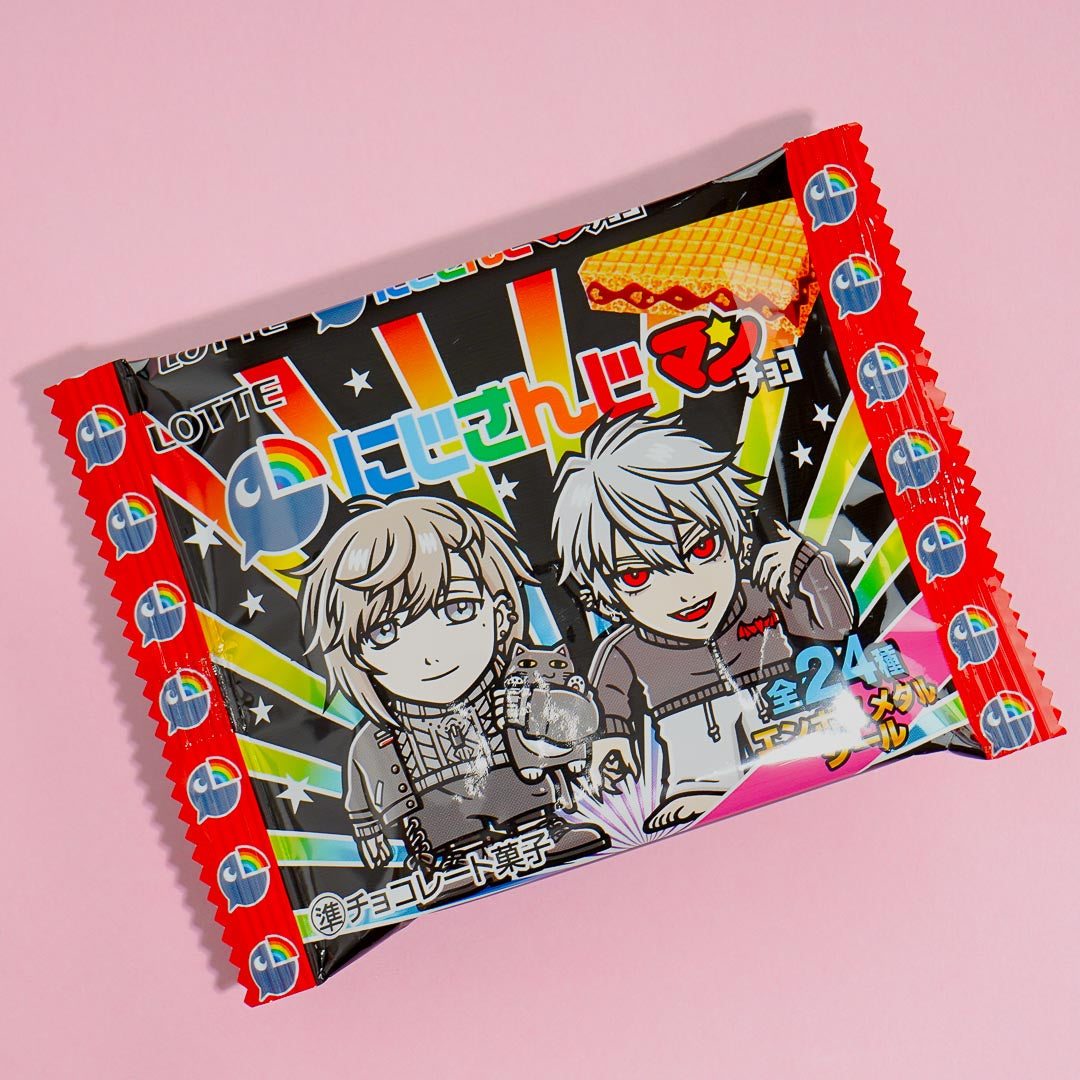 NIJISANJI x Bikkuriman Wafer With Sticker