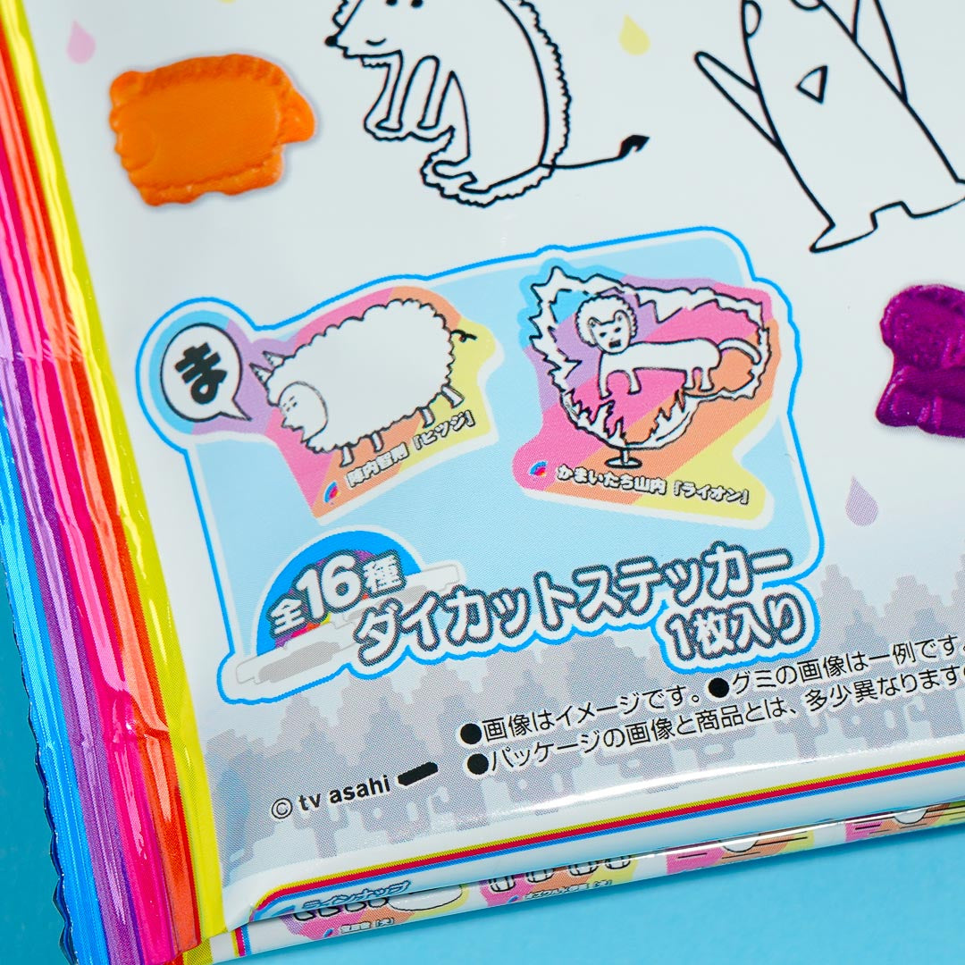 Bandai Ame Talk! Artless Comedian Gummies with Sticker
