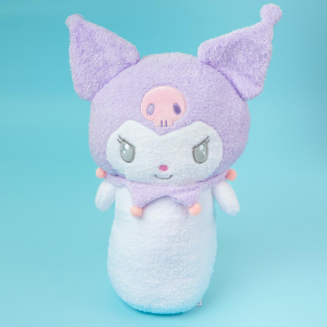 Kuromi Luminous Plushie Roll Cushion
