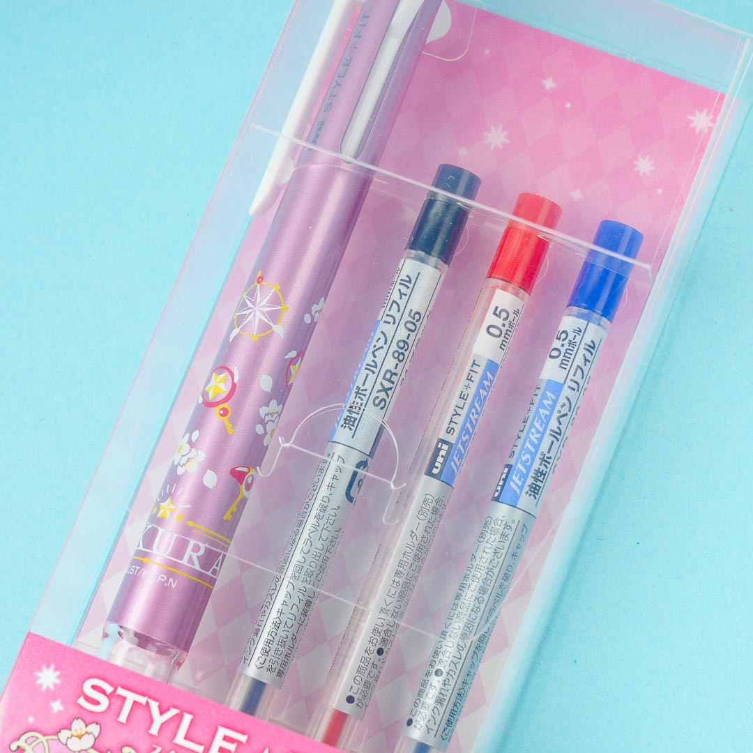 Cardcaptor Sakura 3-Color Oil Based Ballpen Set