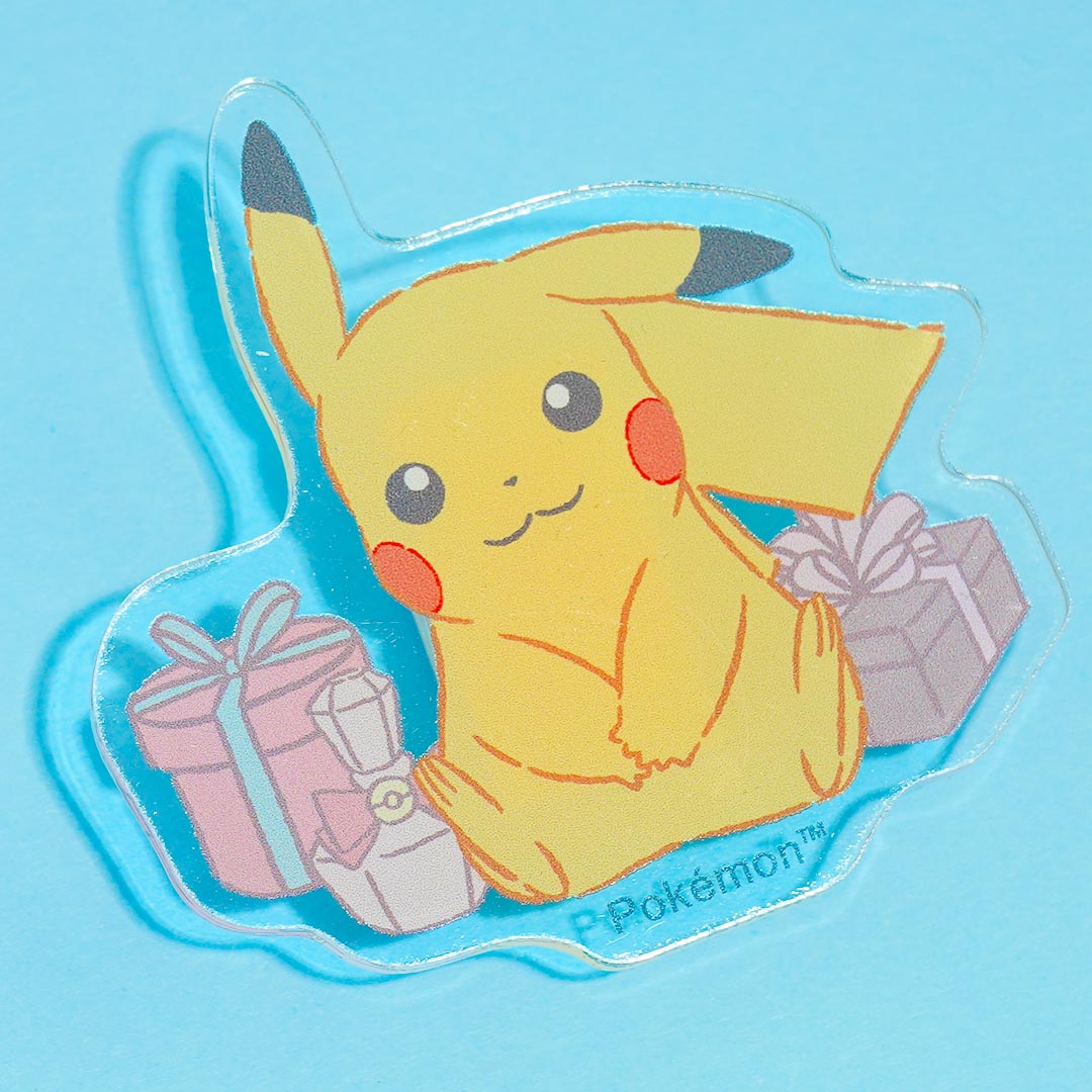 Pokemon Die-Cut Acrylic Clip - Pikachu