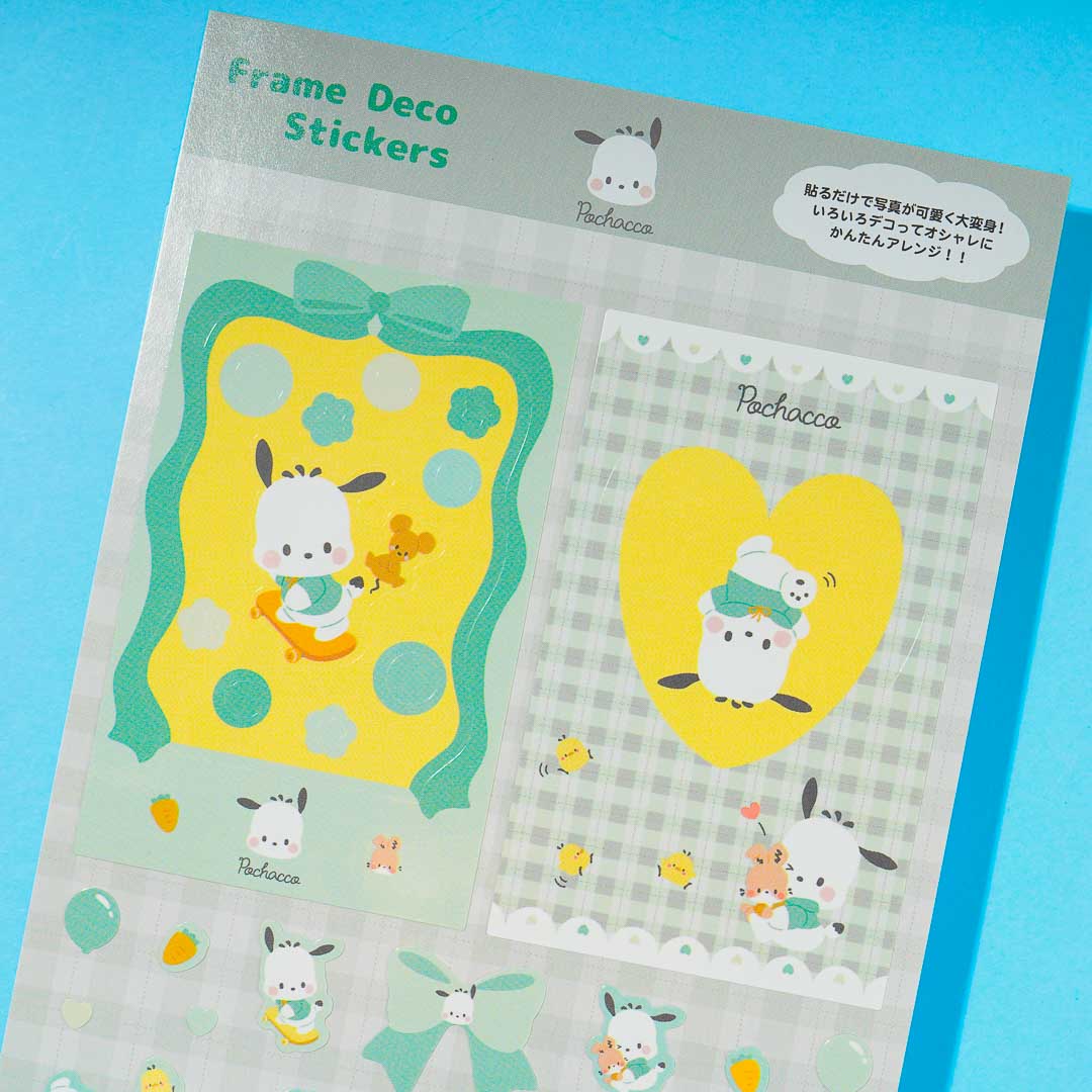 Pochacco Frame Deco Stickers