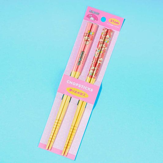 My Melody Overload Bamboo Chopsticks Set - 2 pairs