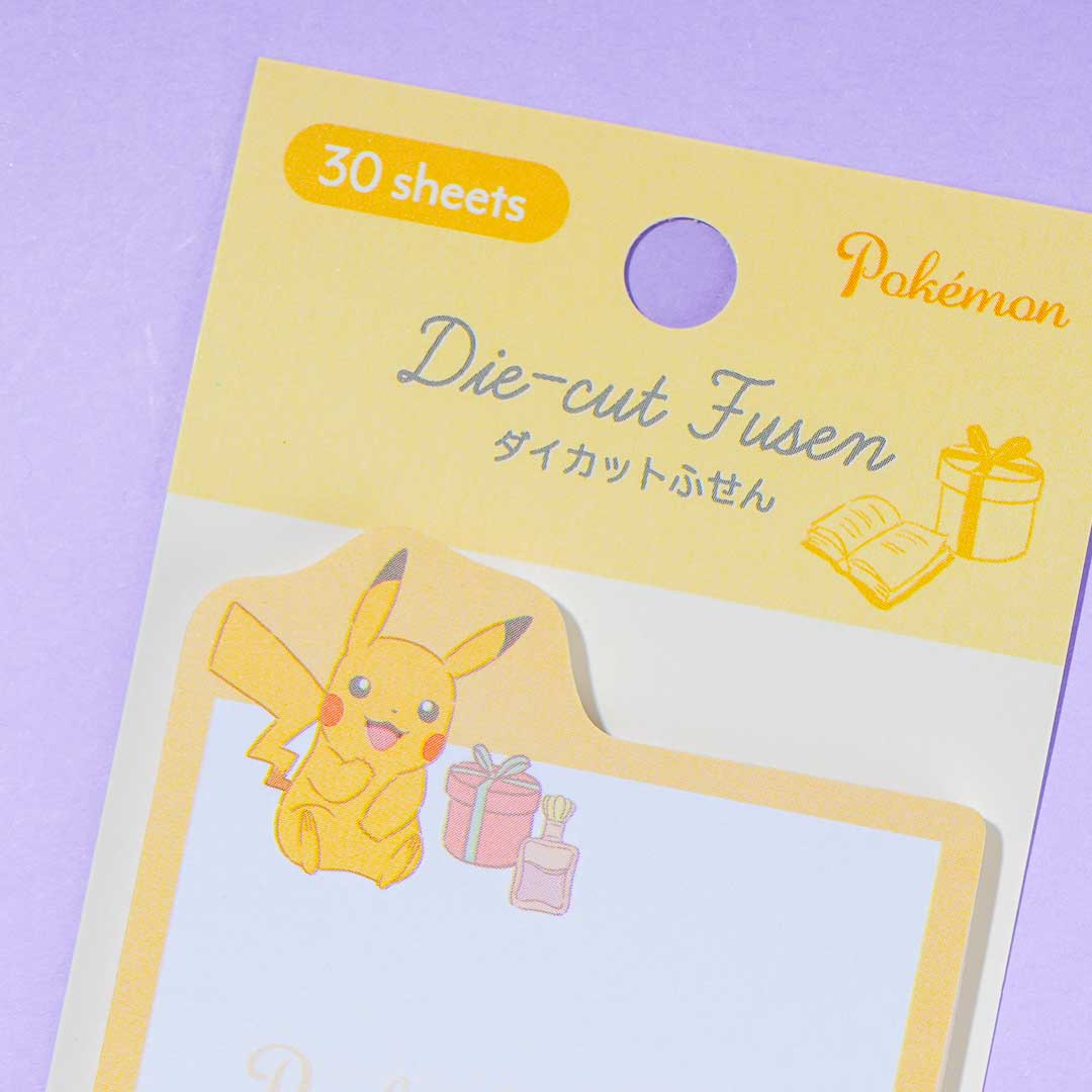 Pokemon Die-Cut Sticky Notes - Pikachu