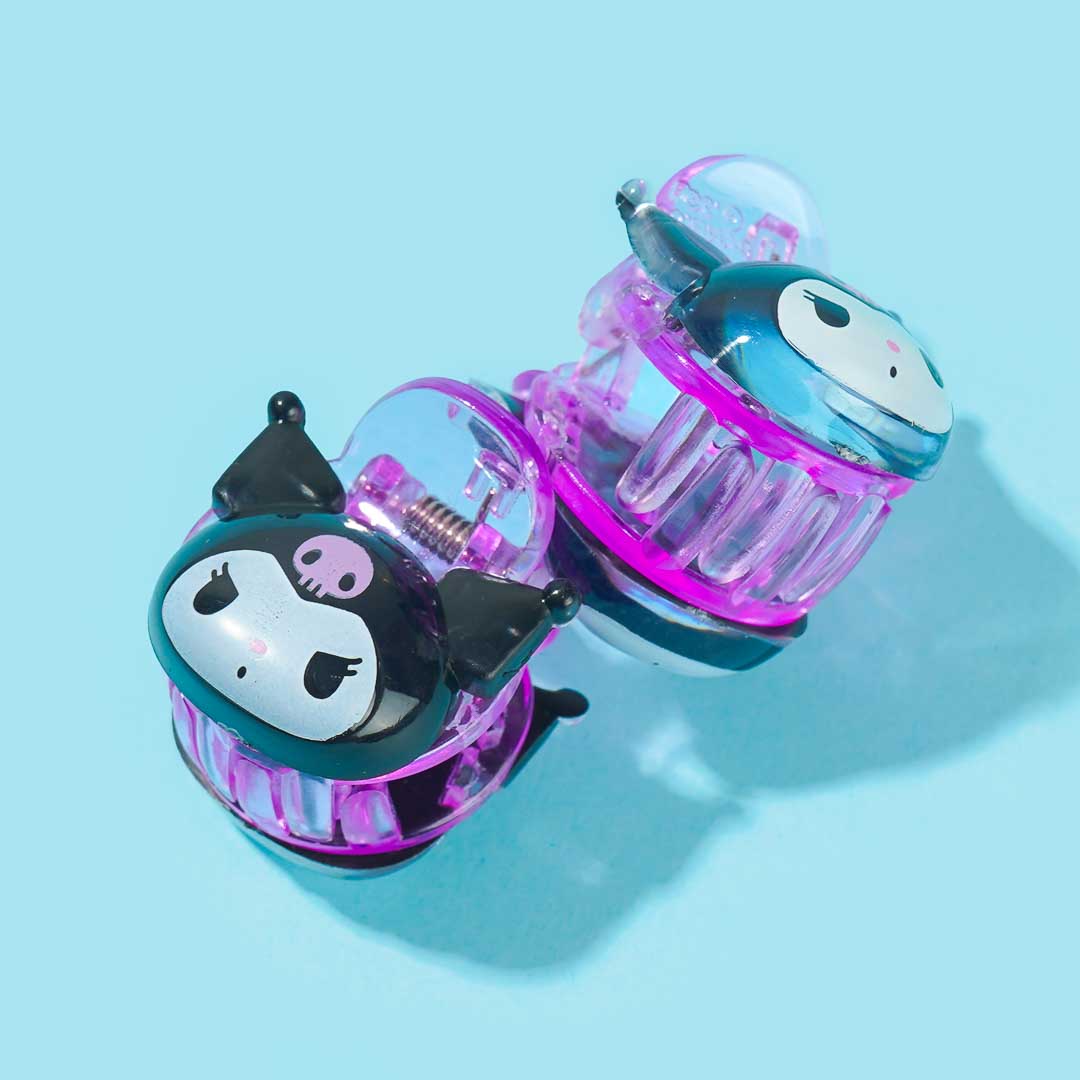 Kuromi Face Mini Claw Clips