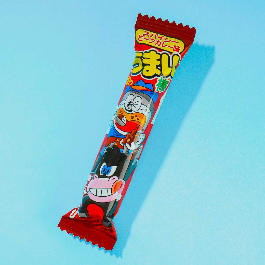 Umaibo Spicy Beef Curry Snack Stick Set - 5 pcs