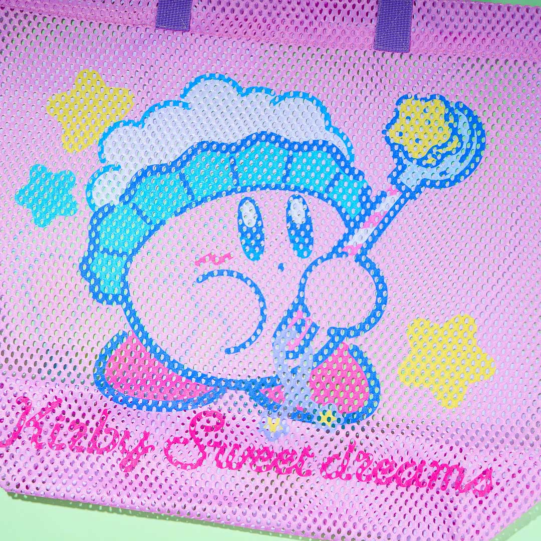 Kirby Sweet Dreams Mesh Tote Bag