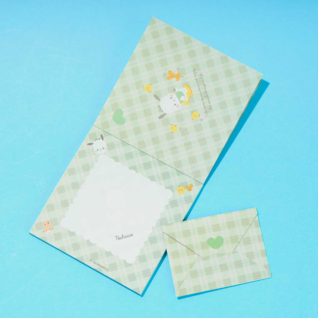 Pochacco & Friends Foldable Letter Set