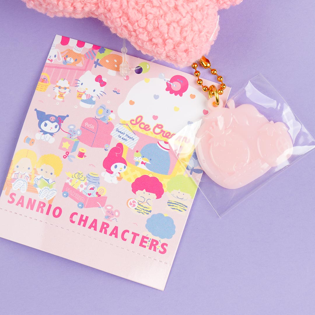 My Melody Fancy Shop Plushie With Charm - Medium