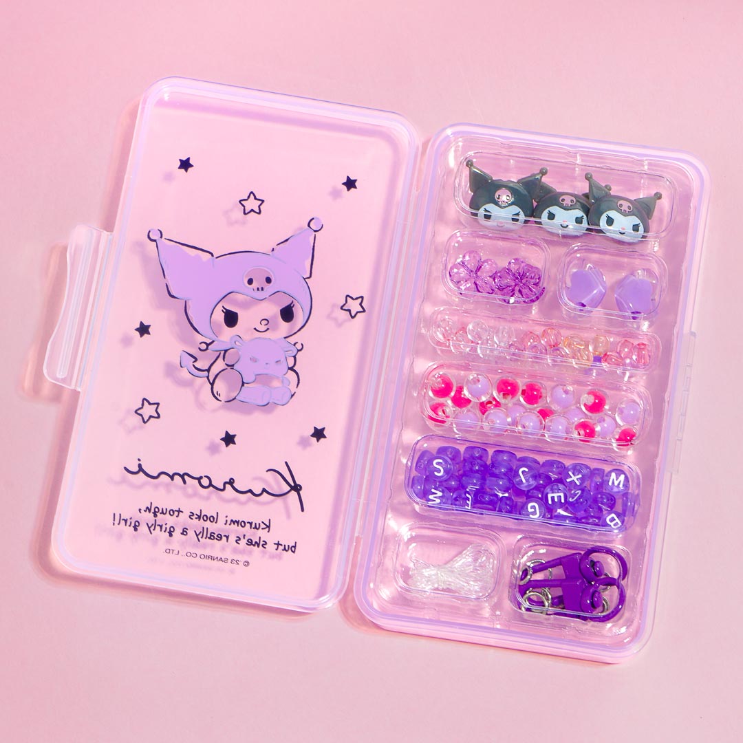 Kuromi DIY Bead Jewelry Kit With Case