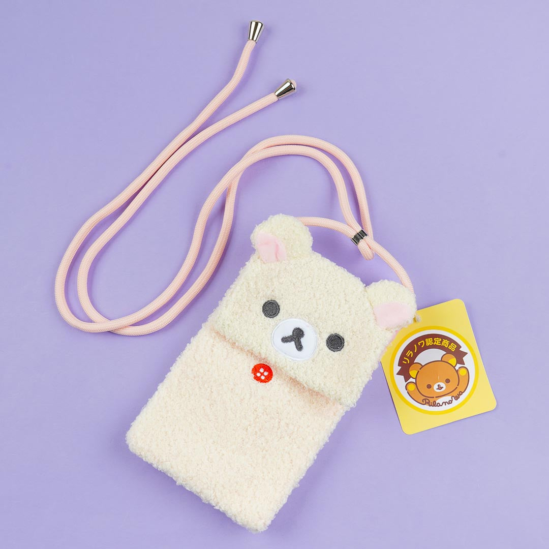 Korilakkuma Fluffy Phone Pochette