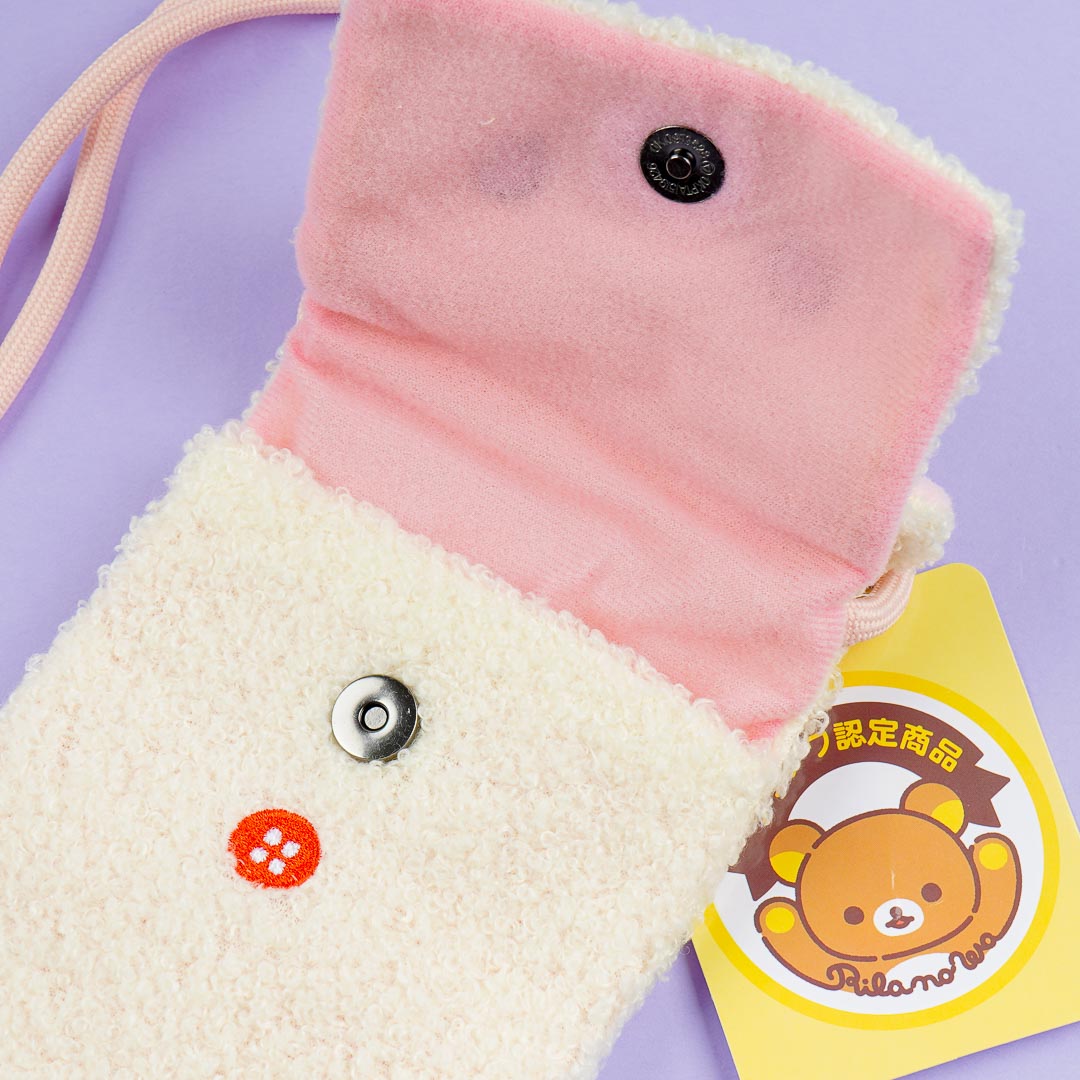 Korilakkuma Fluffy Phone Pochette