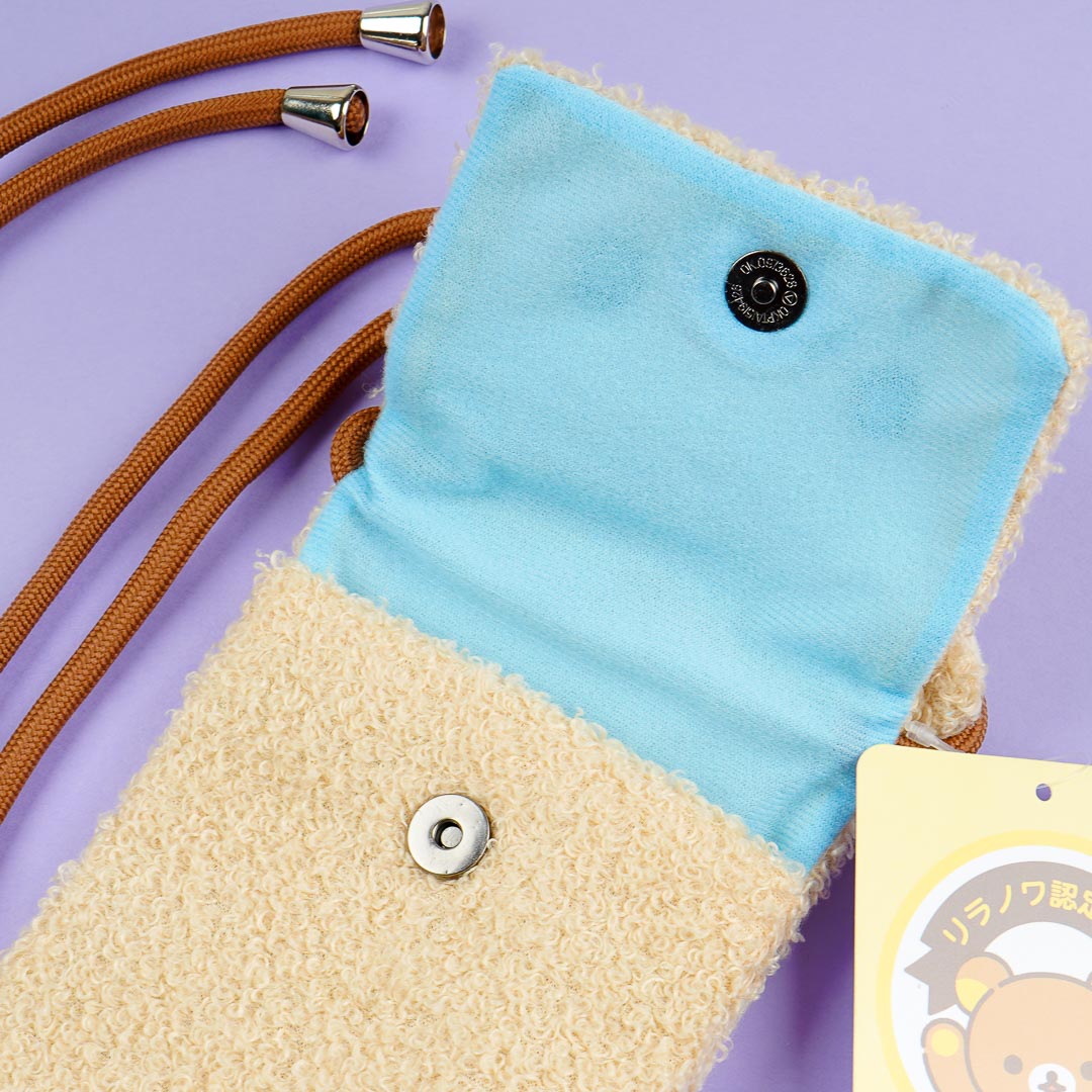 Rilakkuma Fluffy Phone Pochette