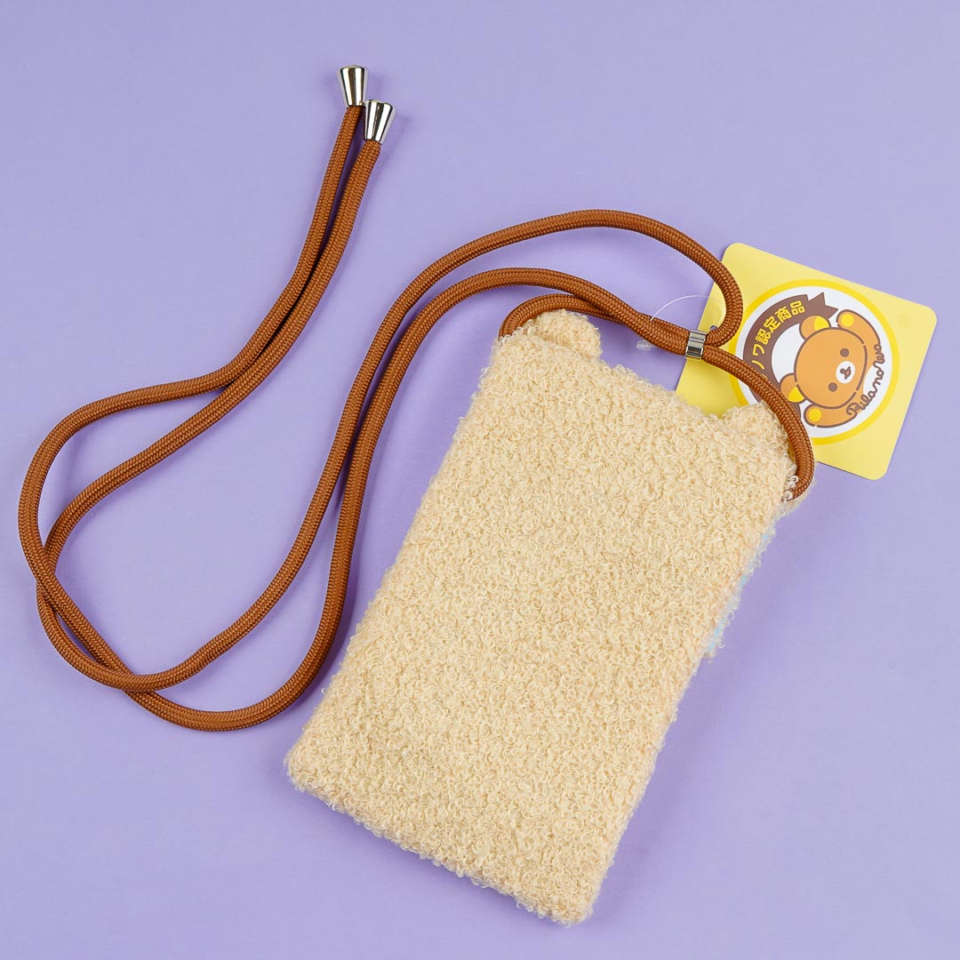 Rilakkuma Fluffy Phone Pochette