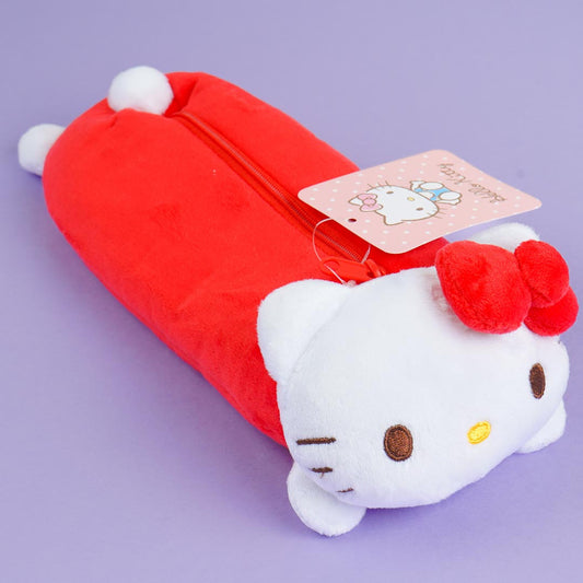 Hello Kitty Plushie Roll Pen Case