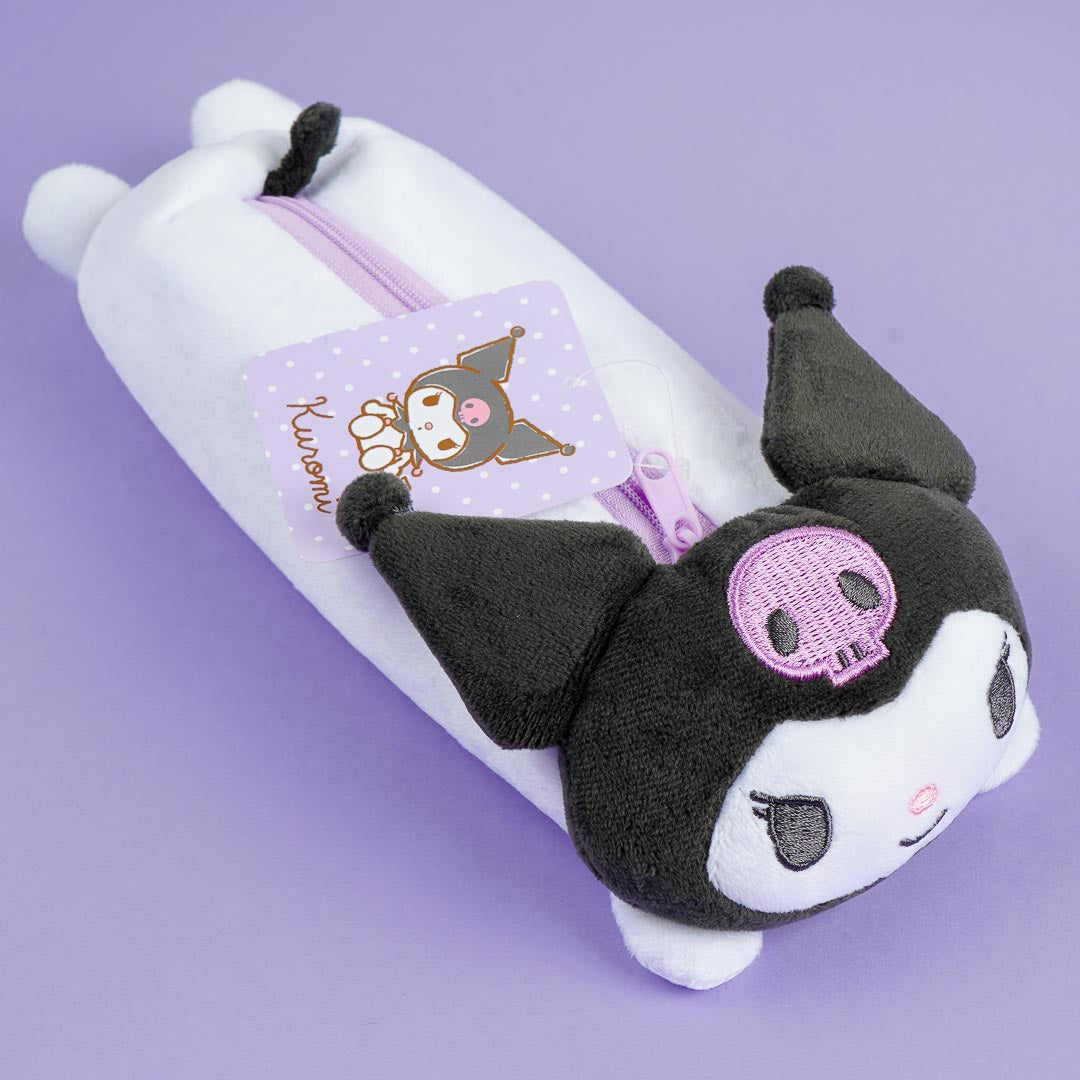 Kuromi Plushie Roll Pen Case