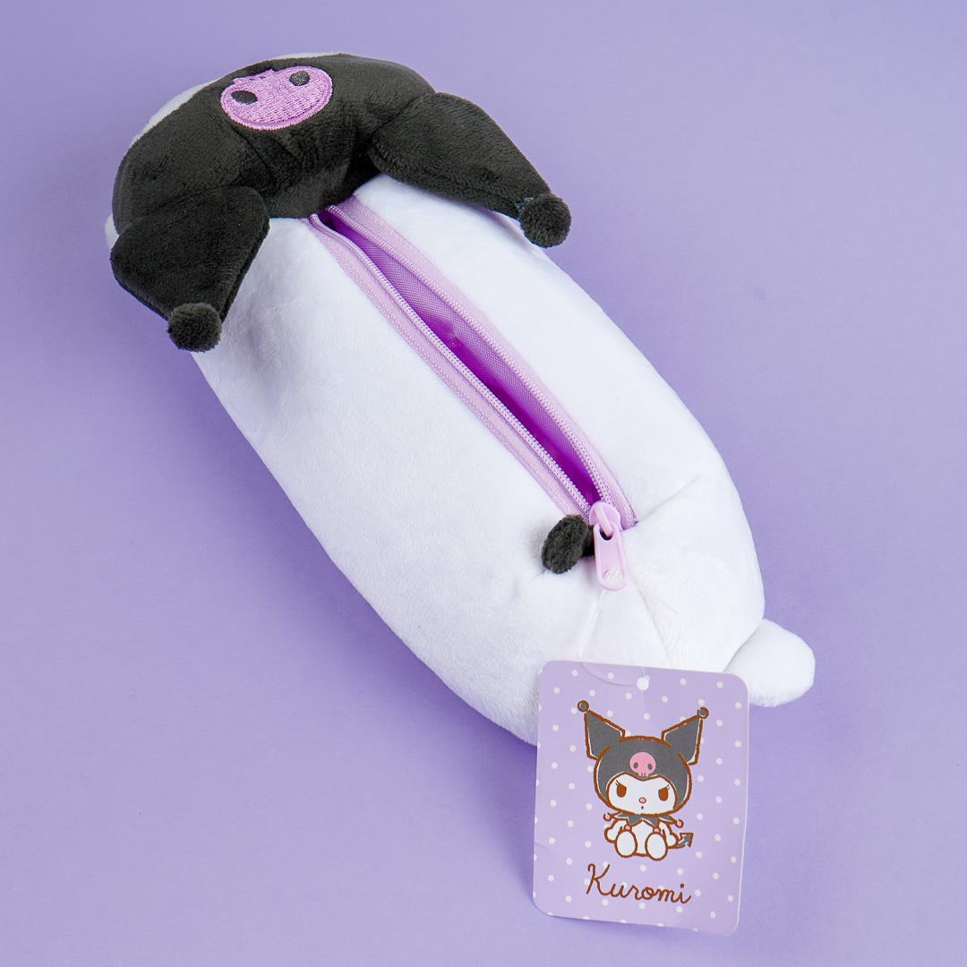 Kuromi Plushie Roll Pen Case