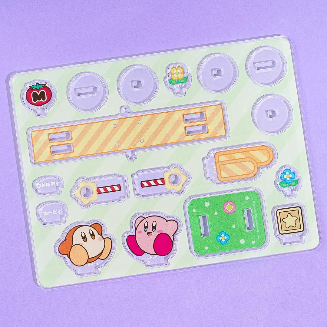 Kirby & Waddle Dee Playground Acrylic Stand Set