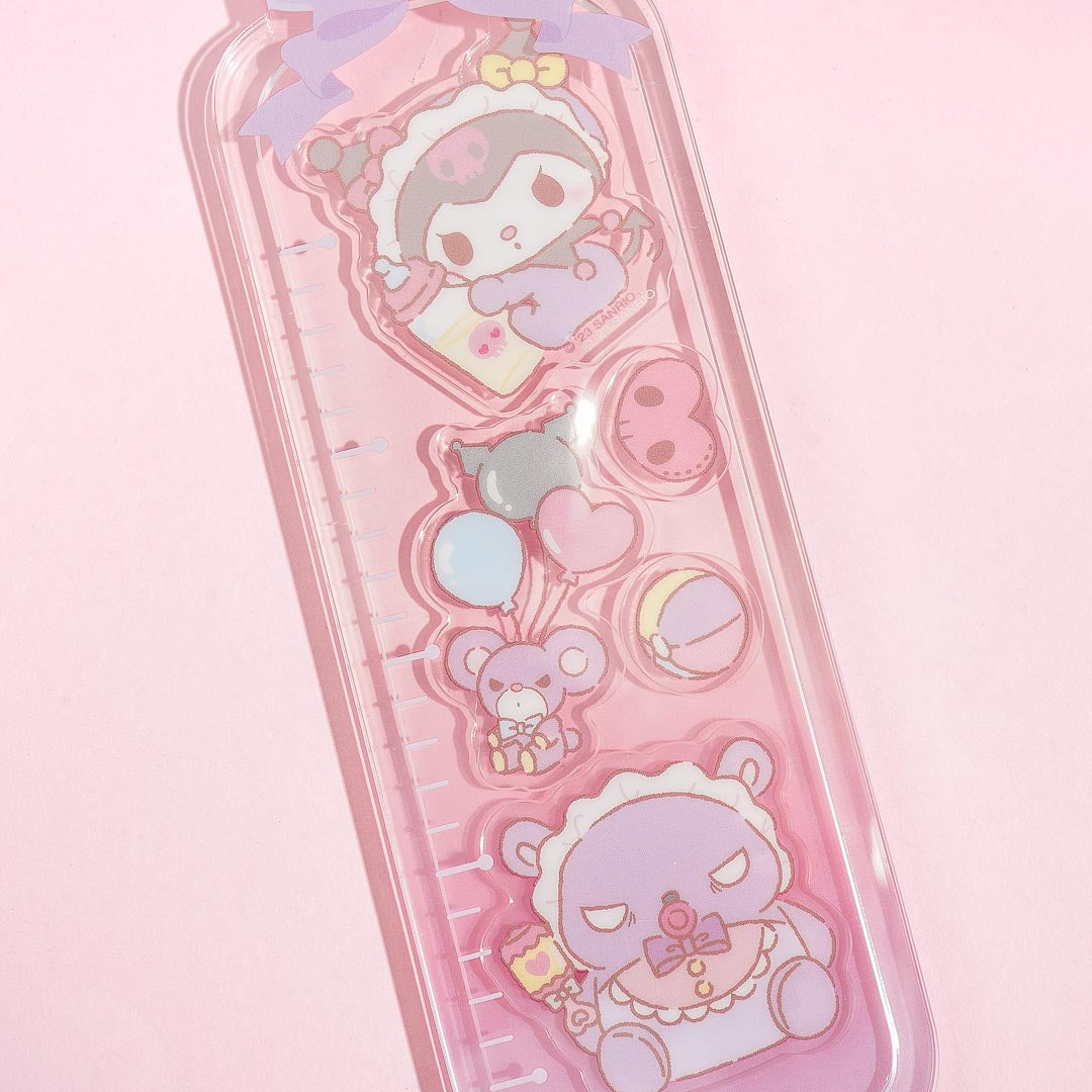 Kuromi & Friends Baby Bottle Custom Charm With Stand