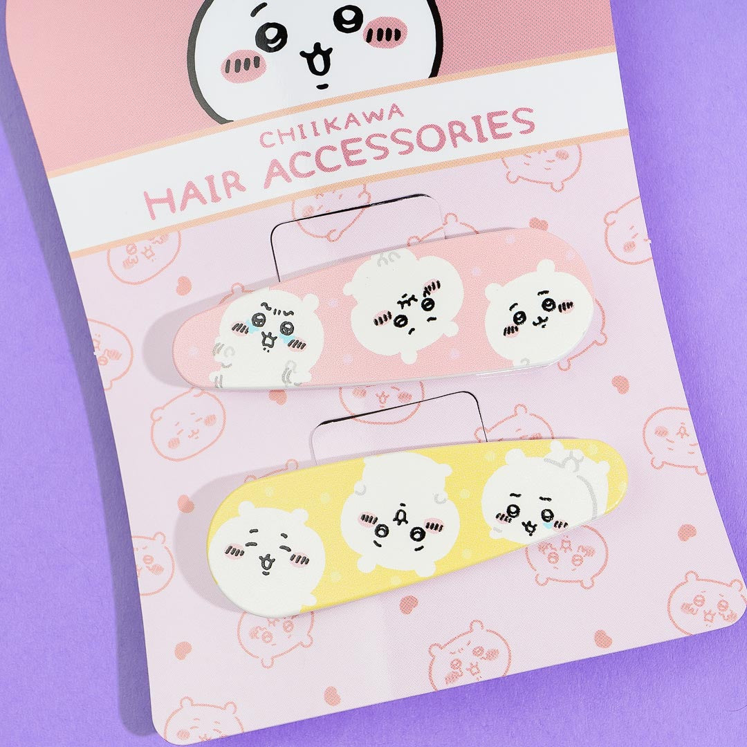 Chiikawa Angry Hair Clip Set - 2 pcs