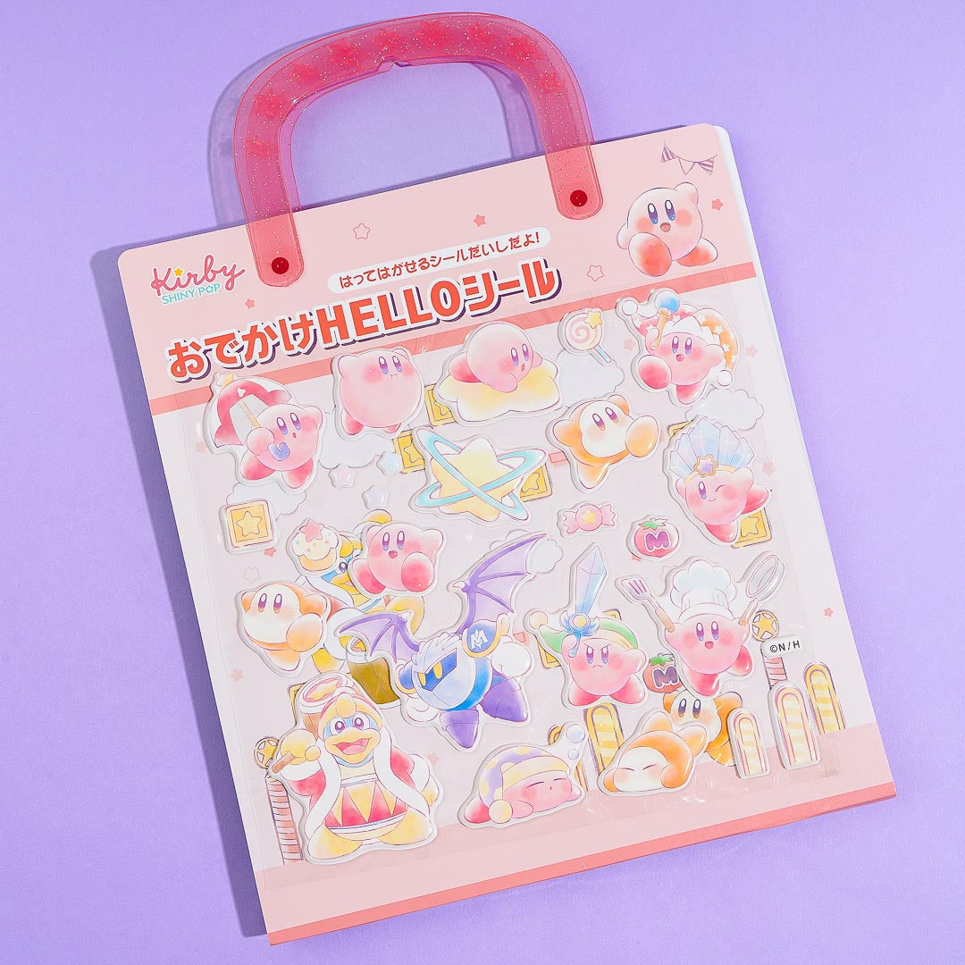 Kirby Star Allies Diorama Sticker Set