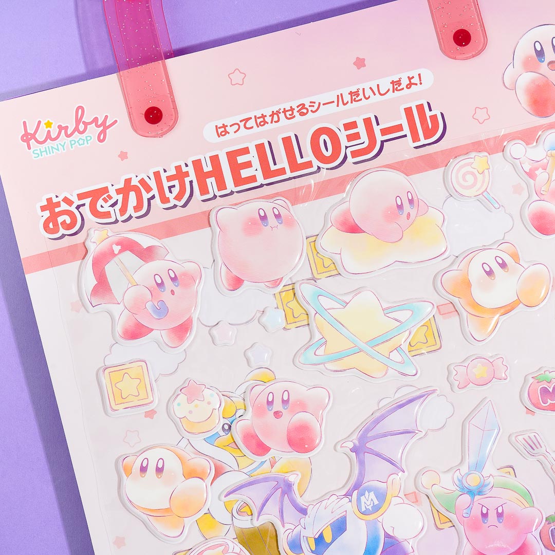 Kirby Star Allies Diorama Sticker Set