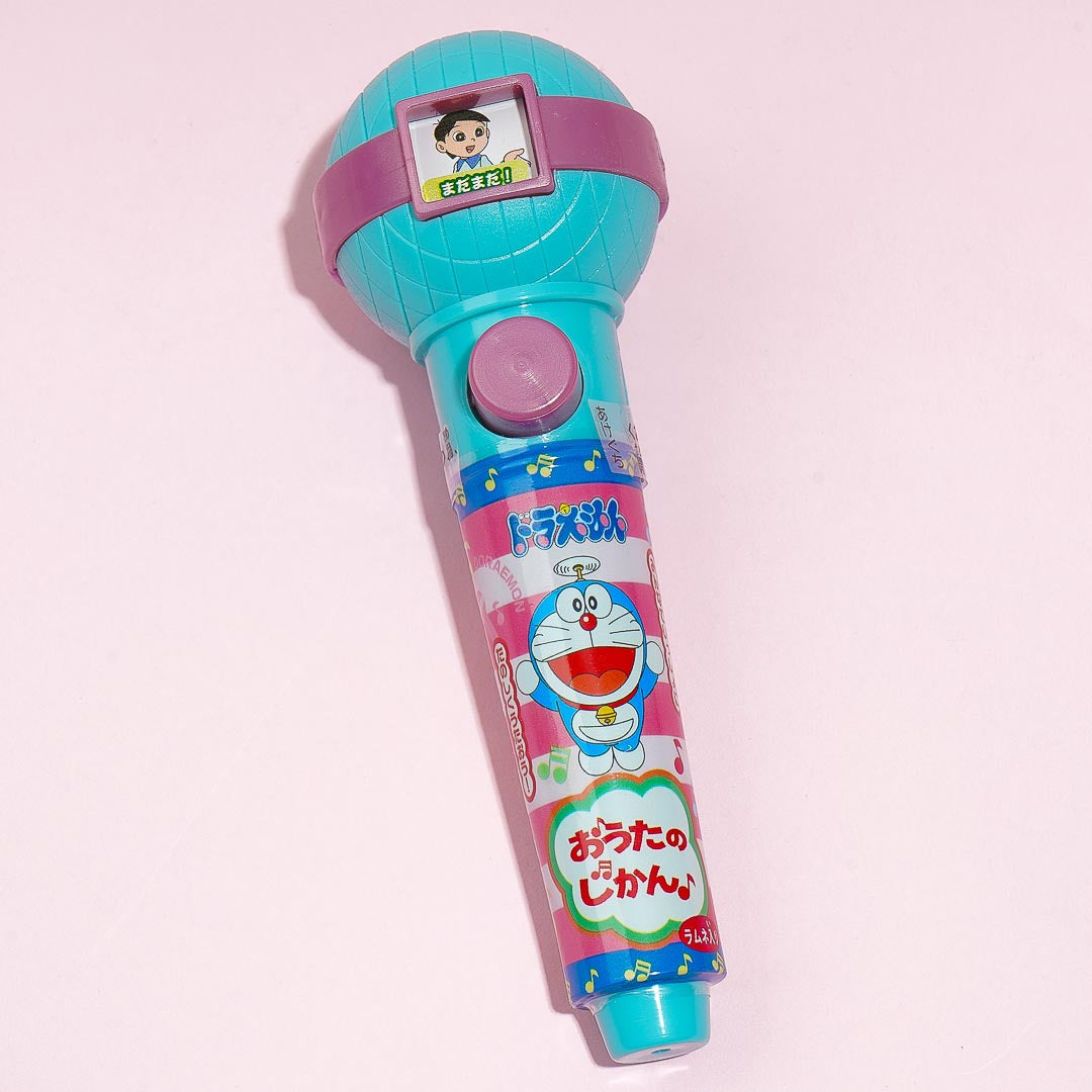 Doraemon Song Time Toy Mic With Ramune Candy