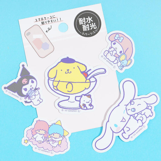 Sanrio Characters Die-Cut Deco Stickers