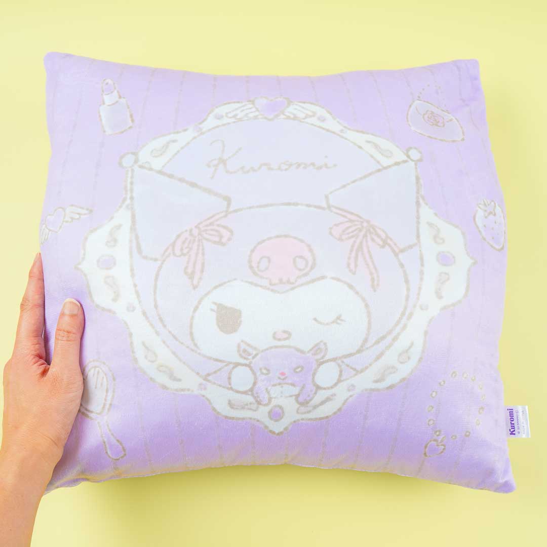 Kuromi Little Friend Square Cushion