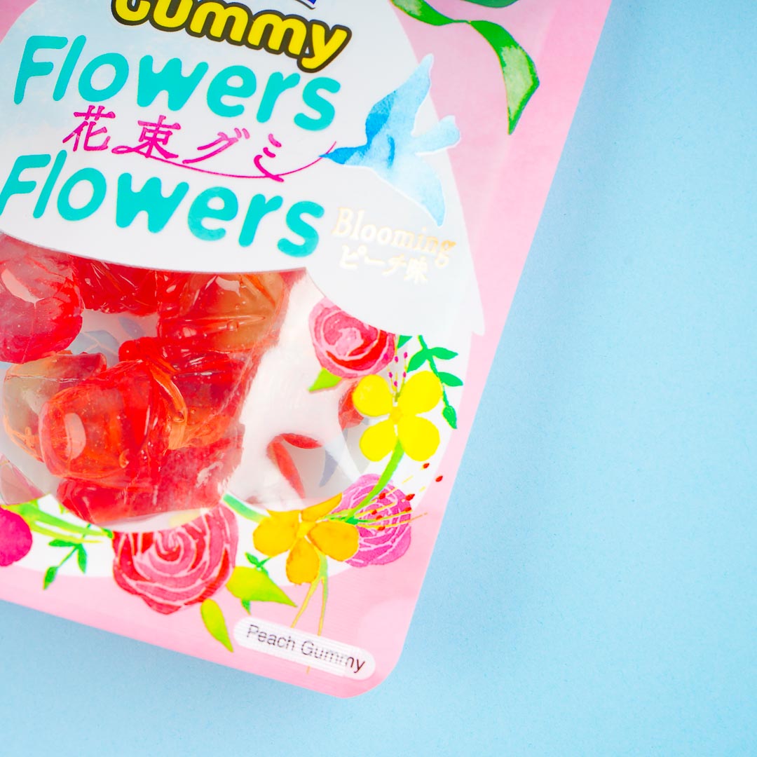 Rose 4D Peach Gummy Candy