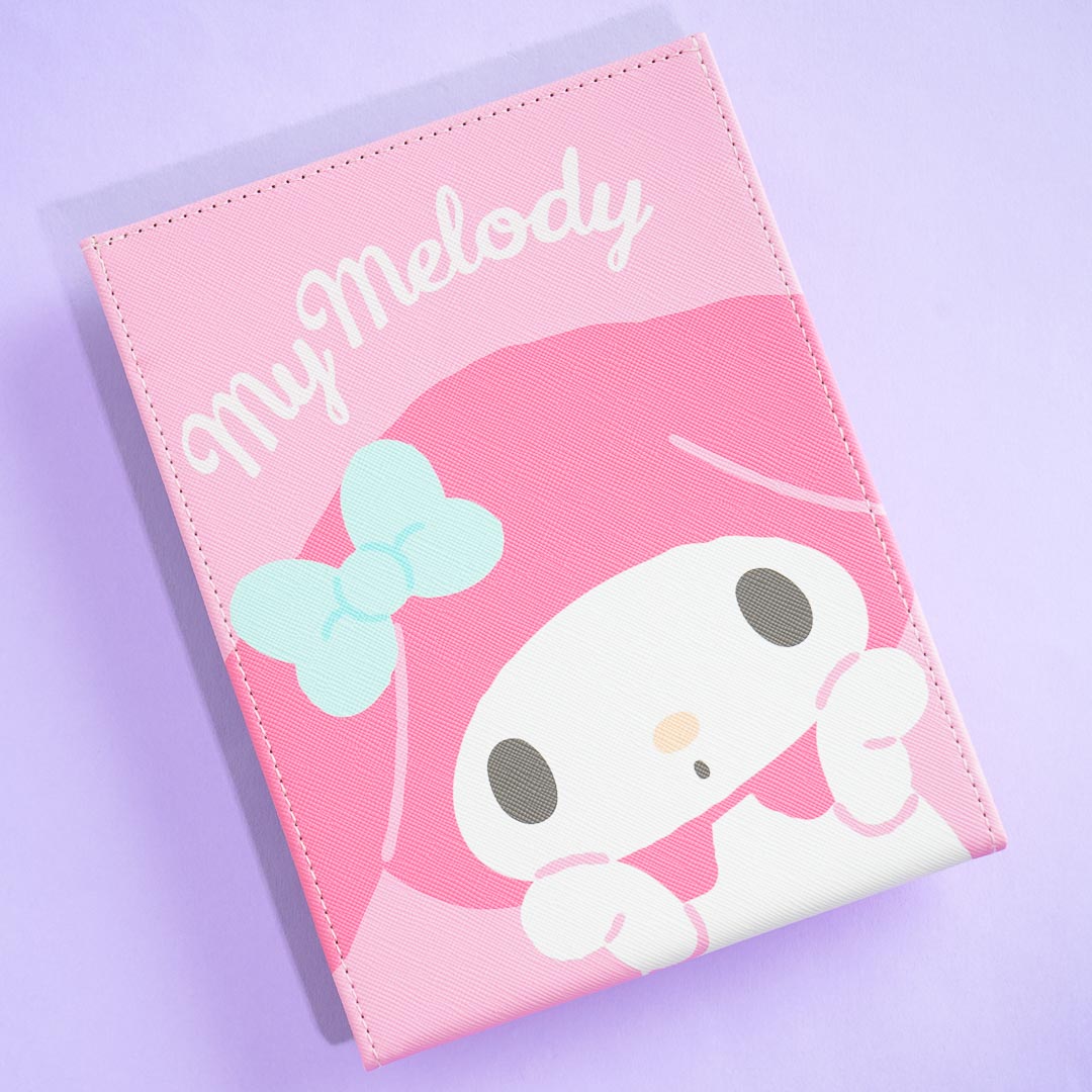 My Melody Faux Leather Folding Mirror